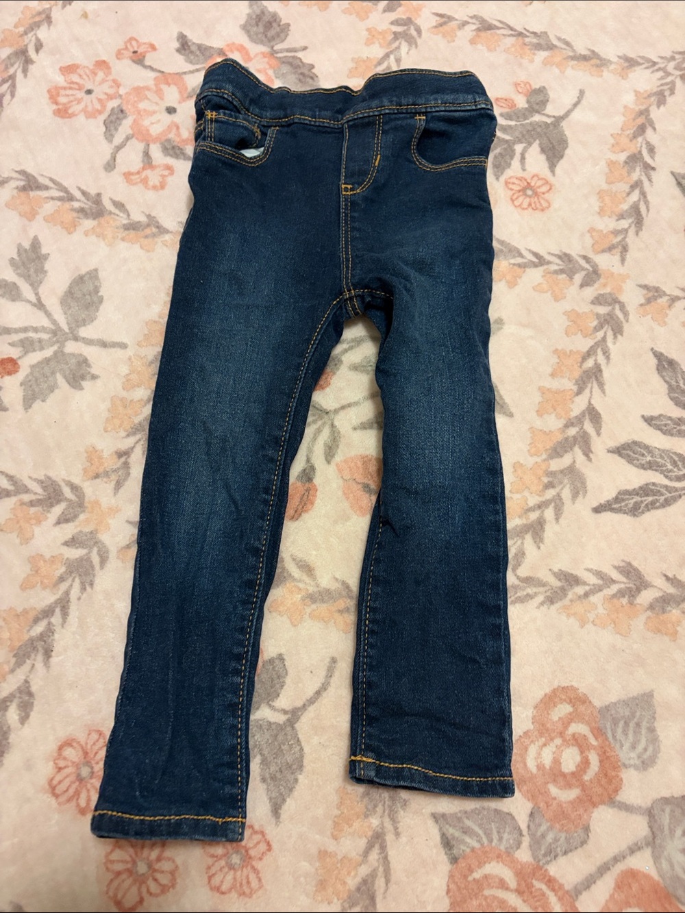 Old Navy Dark Blue Kids Stretch Denim skinny jeans